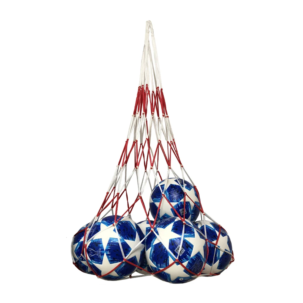 Sports Ball Net Bag Large Capacity Durable Mesh Pocket for Basketball Football Volleyball Storage Container Portable
Sports Ball Net Bag Large Capacity Durable Mesh Pocket for Basketball Football Volleyball Storage Container Portable