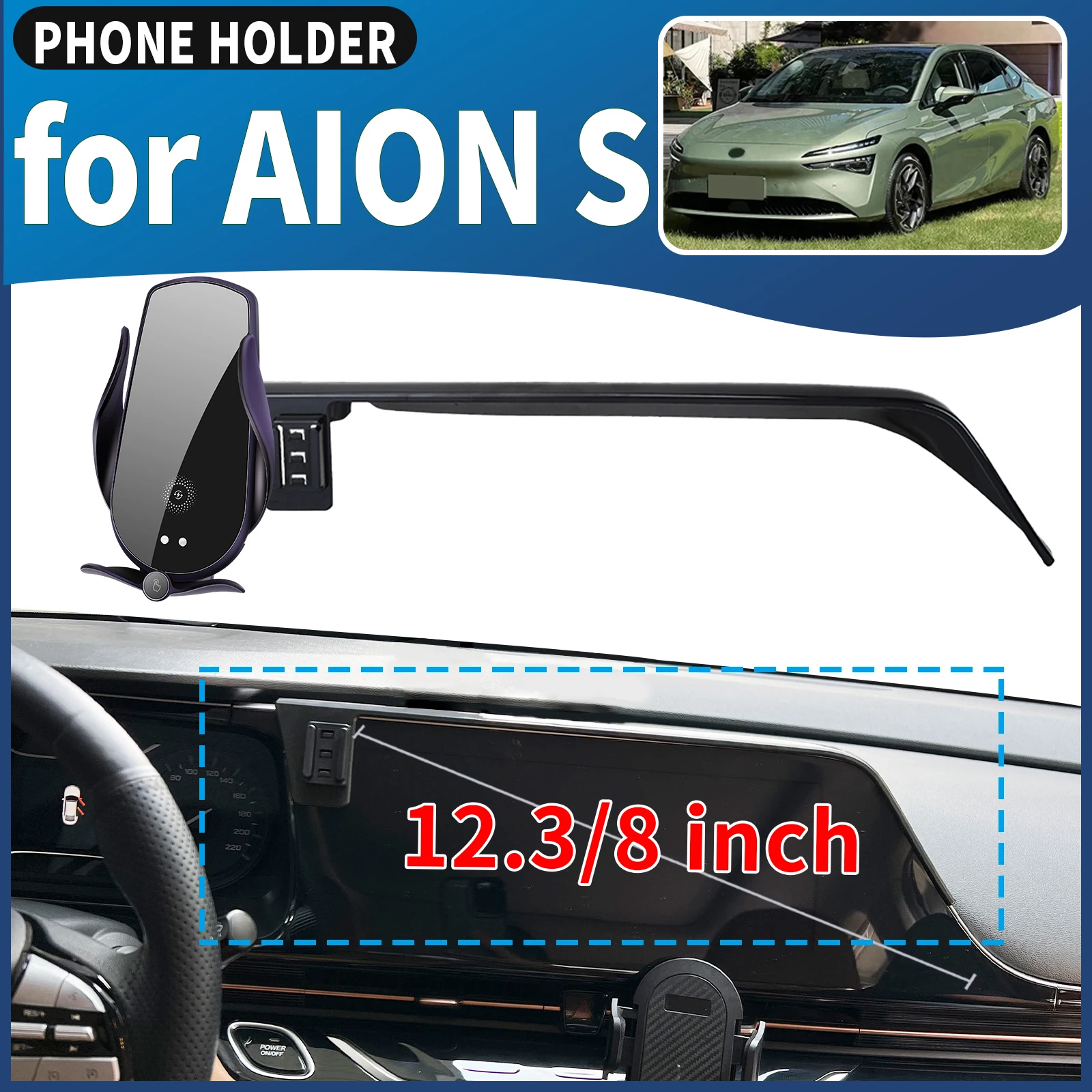 fit for AION S 12.3 inches 2024 2025 Car Phone Holder Mount Vehicle-Specific GPS Navigation Easy Installation accessoires
fit for AION S 12.3 inches 2024 2025 Car Phone Holder Mount Vehicle-Specific GPS Navigation Easy Installation accessoires