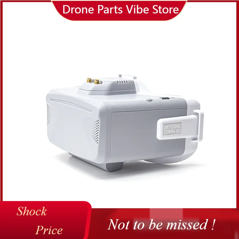 DPSKYZONE Cobra SD 4.3 Inch LCD 800X480 FPV Goggles Screen 5.8G 48CH Diversity Receiver Heat-Sink Fan for RC Racing Plane Drone
DPSKYZONE Cobra SD 4.3 Inch LCD 800X480 FPV Goggles Screen 5.8G 48CH Diversity Receiver Heat-Sink Fan for RC Racing Plane Drone