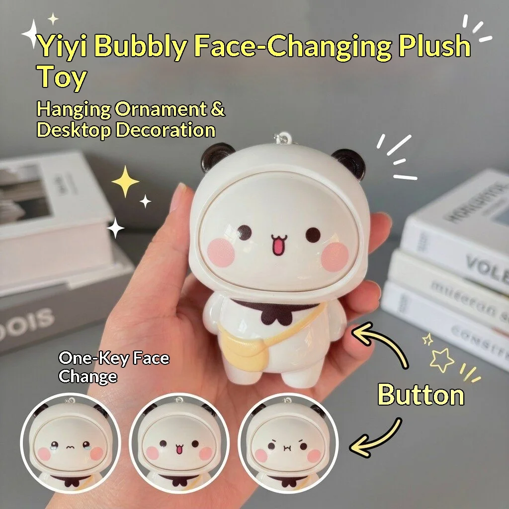 In Stock Yier And Bubu Variable Face Backpack Pendant, Cute Cartoon Bear Keychain, Kawaii Girl'S Best Friend Birthday Gift
In Stock Yier And Bubu Variable Face Backpack Pendant, Cute Cartoon Bear Keychain, Kawaii Girl'S Best Friend Birthday Gift