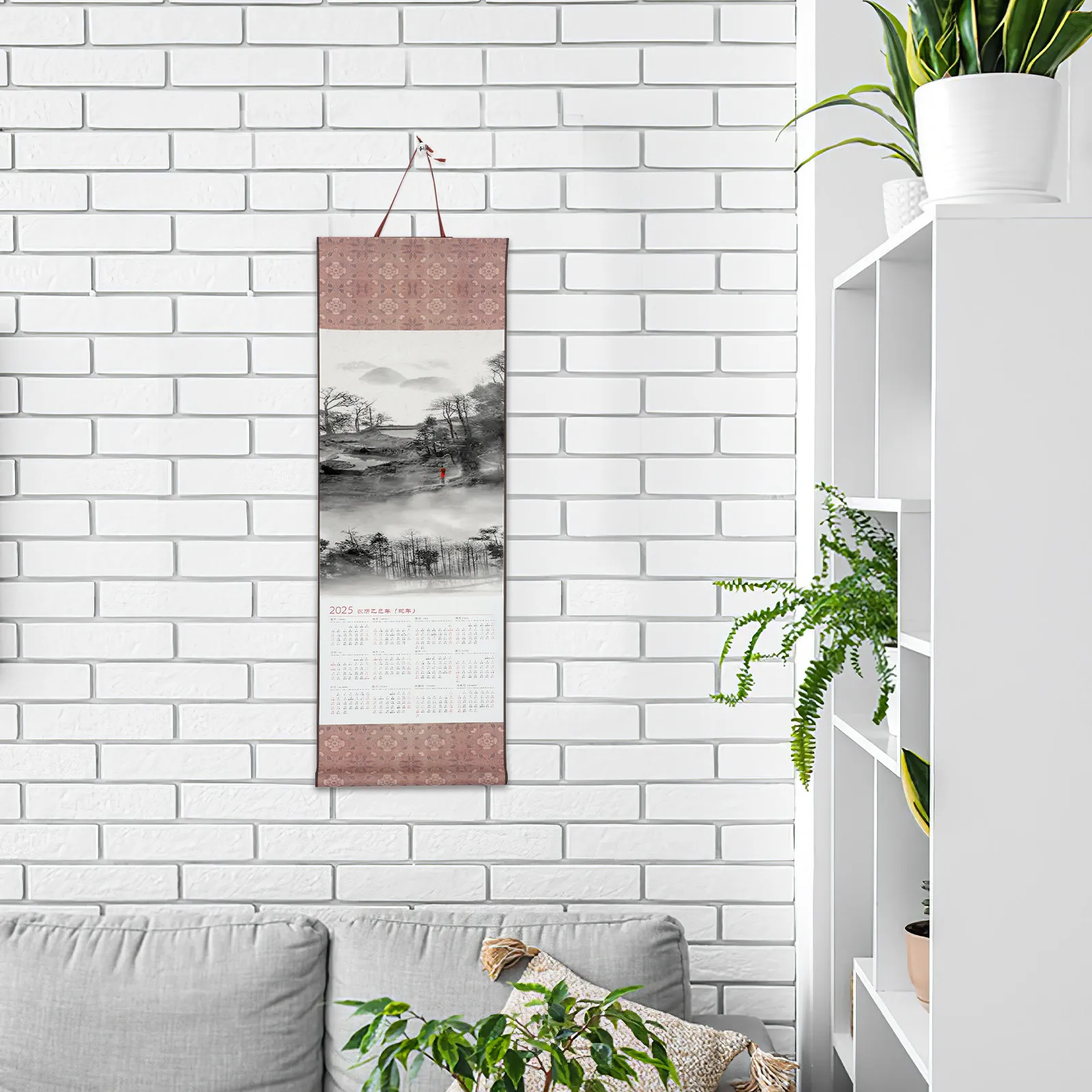 Blank Scroll Wall Calendar 2025 Multi-Function Chinese Calligraphy Painting Paper Scroll Home Hanging Calendar Monthly Planner
Blank Scroll Wall Calendar 2025 Multi-Function Chinese Calligraphy Painting Paper Scroll Home Hanging Calendar Monthly Planner