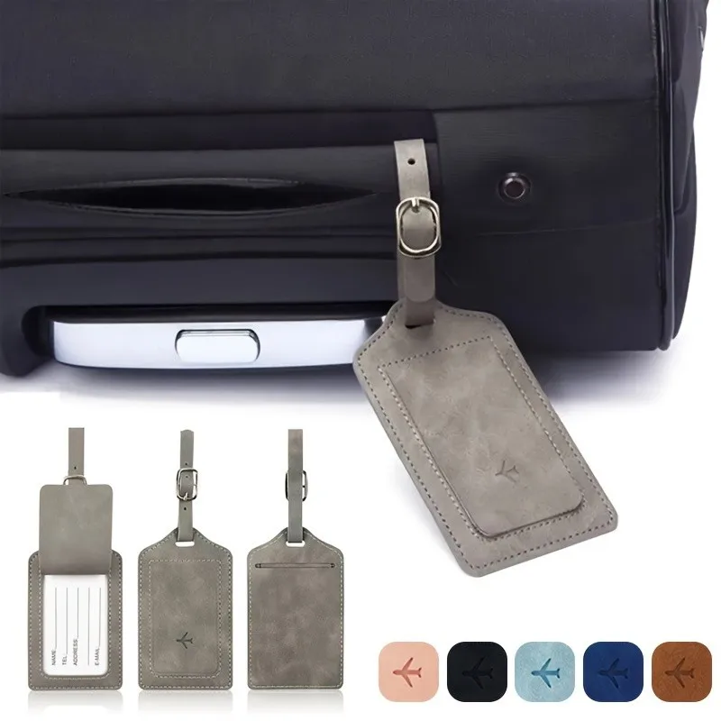 Luggage Tags for Suitcases PU Leather Travel Tags Bag Tags Privacy Protection Travel Essentials
Luggage Tags for Suitcases PU Leather Travel Tags Bag Tags Privacy Protection Travel Essentials