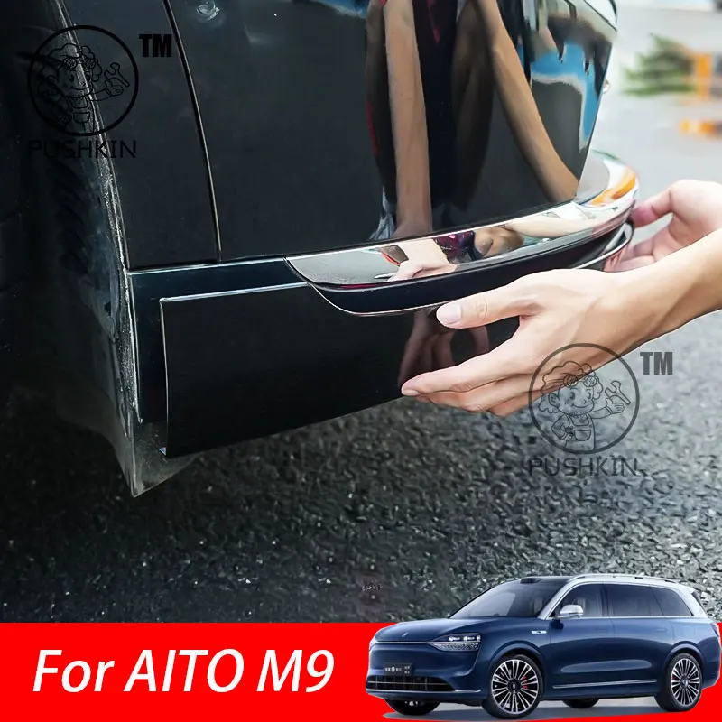 For AITO M9 2024 2025 Front bumper anti-collision corner protector anti-scratch anti-scuff trim strip modification Accessories
For AITO M9 2024 2025 Front bumper anti-collision corner protector anti-scratch anti-scuff trim strip modification Accessories
