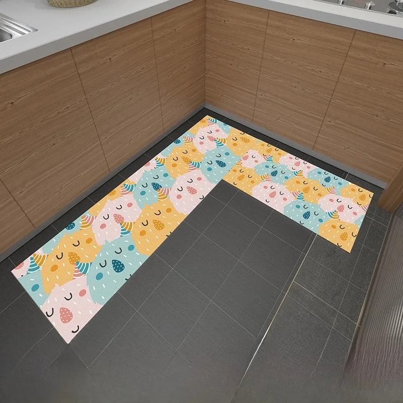 Kitchen PU Rug Long Rectangle Washable Modern Style Cartoon Pattern Oil Resistant Door Mat Home Decor Area Rugs
Kitchen PU Rug Long Rectangle Washable Modern Style Cartoon Pattern Oil Resistant Door Mat Home Decor Area Rugs