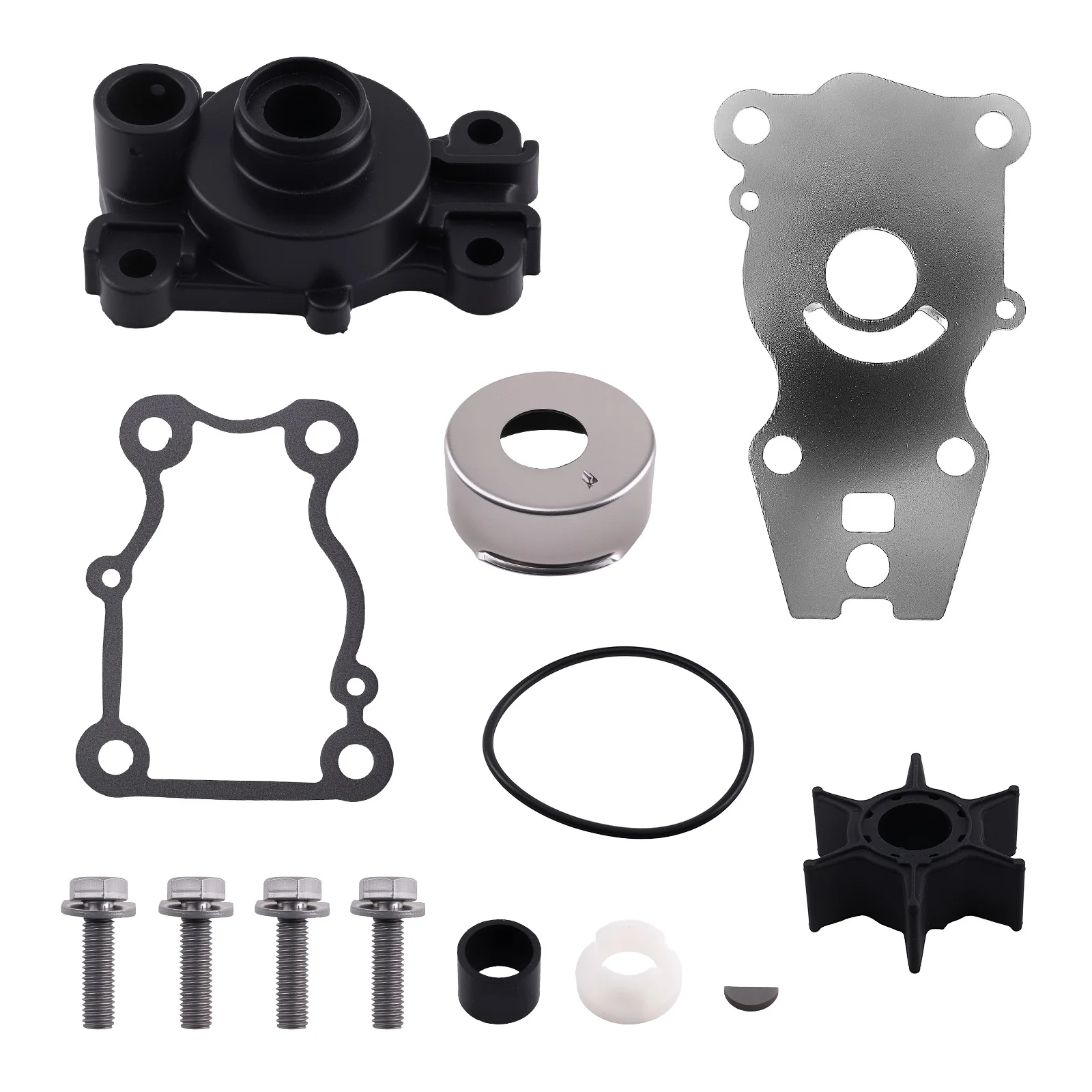 Marine Water Pump Kit for Yamaha T25 F30 F40 Outboard 2000-08 66T-W0078-01-00
Marine Water Pump Kit for Yamaha T25 F30 F40 Outboard 2000-08 66T-W0078-01-00
