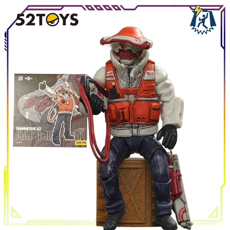 Spot Supply 52TOYS Original Lightning Dance FigLite Series HAMMERHEAD Action Figure Assembly Model Toys Model Gifts for Boys
Spot Supply 52TOYS Original Lightning Dance FigLite Series HAMMERHEAD Action Figure Assembly Model Toys Model Gifts for Boys