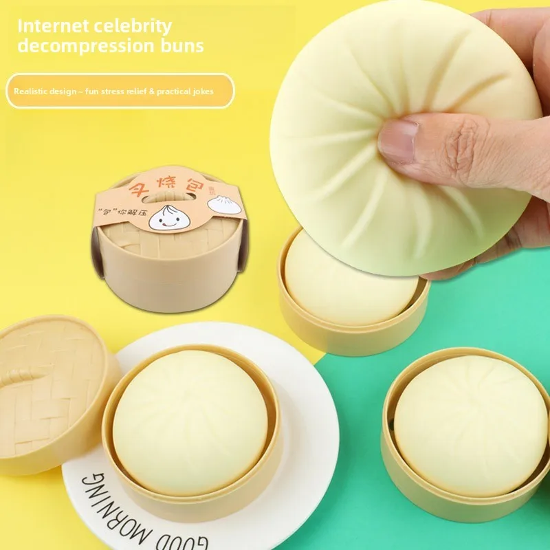 Simulation Decompression Buns, Venting, Pinching, Music, Slow Rebound, Char Siu Buns, Xiaolongbao, Spoofing Toys, Pranking Toys
Simulation Decompression Buns, Venting, Pinching, Music, Slow Rebound, Char Siu Buns, Xiaolongbao, Spoofing Toys, Pranking Toys