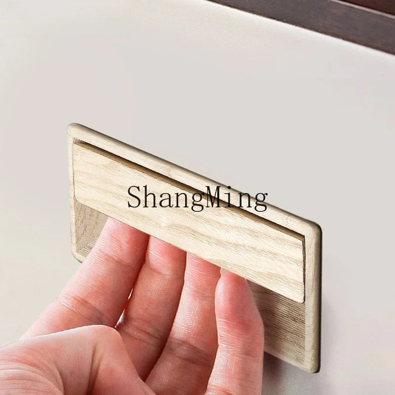 CLL log wind wooden cabinet door handle modern simple dark handle embedded invisible handle cabinet wardrobe
CLL log wind wooden cabinet door handle modern simple dark handle embedded invisible handle cabinet wardrobe