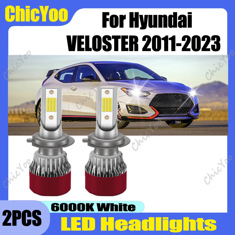2PCS 30000LM 150W H7 Car LED Headlight Bulbs 6000K White Turbo Auto Headlamps Plug and Play 12V For Hyundai VELOSTER 2011-2023
2PCS 30000LM 150W H7 Car LED Headlight Bulbs 6000K White Turbo Auto Headlamps Plug and Play 12V For Hyundai VELOSTER 2011-2023