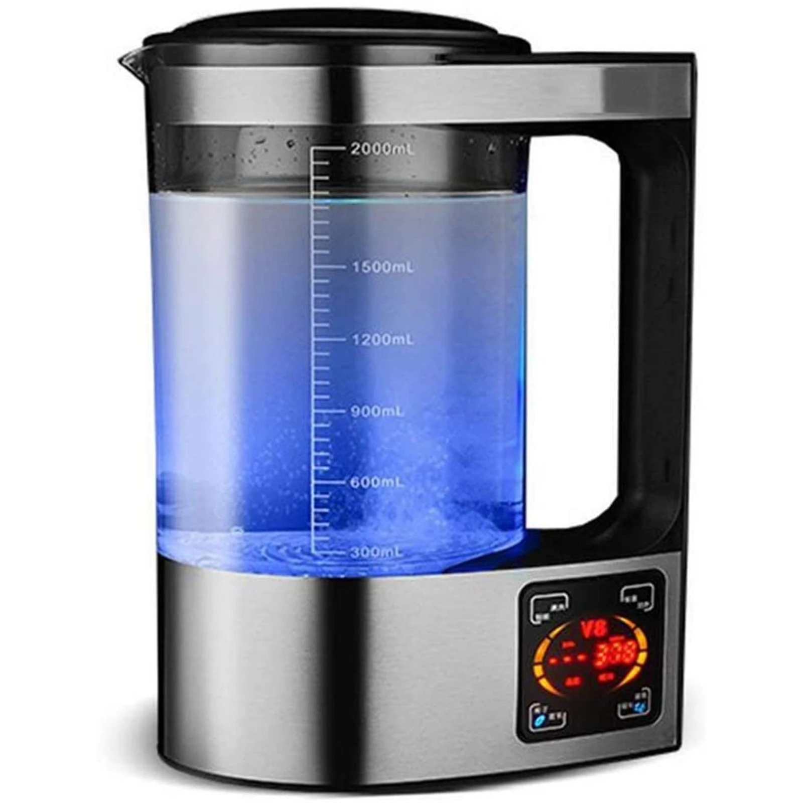 2L Micro-Electrolysis Of Hydrogen Rich Water Flask,Water Electrolysis Hydrogen Generator Alkaline Water Ionizer Maker Kettle
2L Micro-Electrolysis Of Hydrogen Rich Water Flask,Water Electrolysis Hydrogen Generator Alkaline Water Ionizer Maker Kettle