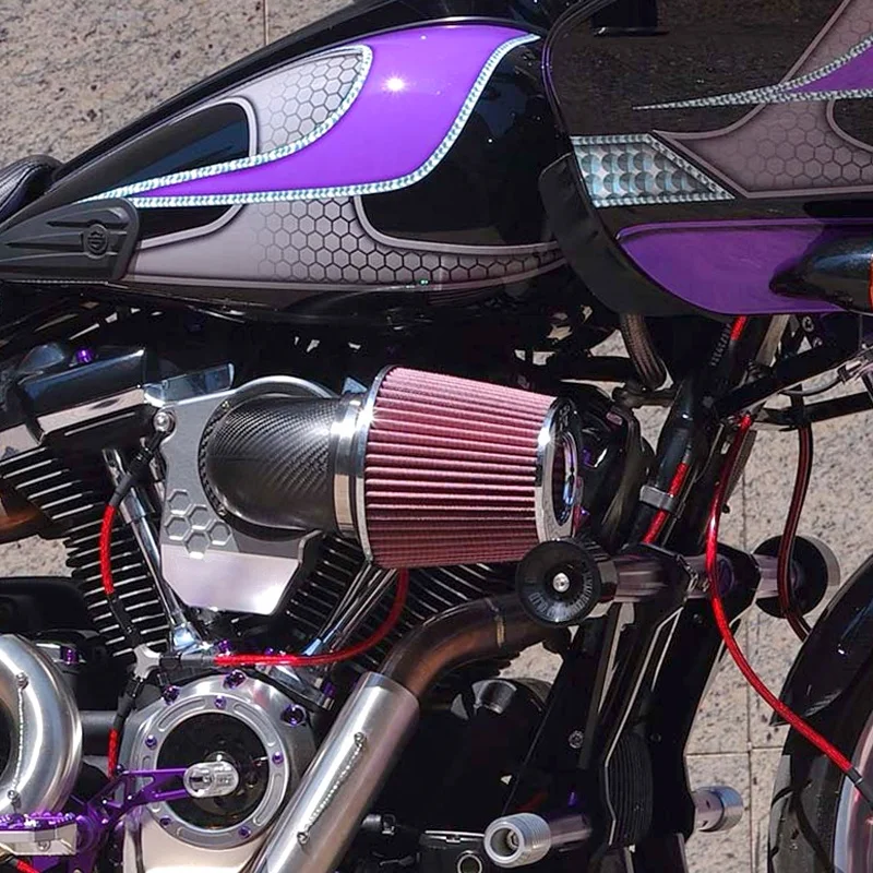 Mushroom Head Air Cleaner High Flow Performance Carbon Fiber Aluminum Washable Filter for 121CVO 117 Touring M8 Softail New
Mushroom Head Air Cleaner High Flow Performance Carbon Fiber Aluminum Washable Filter for 121CVO 117 Touring M8 Softail New