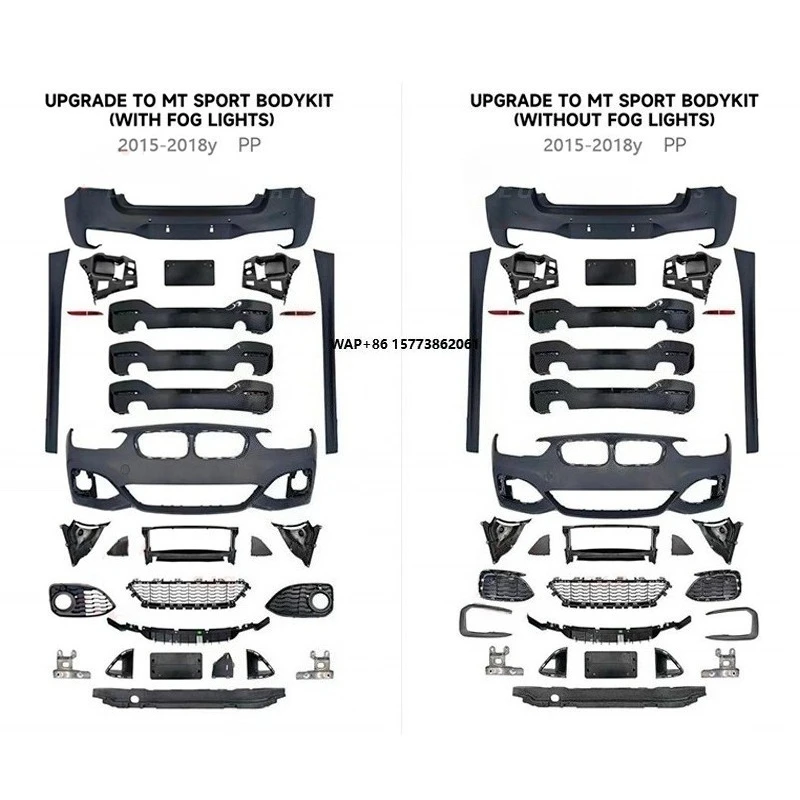 M Sport Body Kits for 1 Series F20 Lci Upgrade to M-tech Style 2014-2016 Sport Wide Bodykit Car Bumpers
M Sport Body Kits for 1 Series F20 Lci Upgrade to M-tech Style 2014-2016 Sport Wide Bodykit Car Bumpers