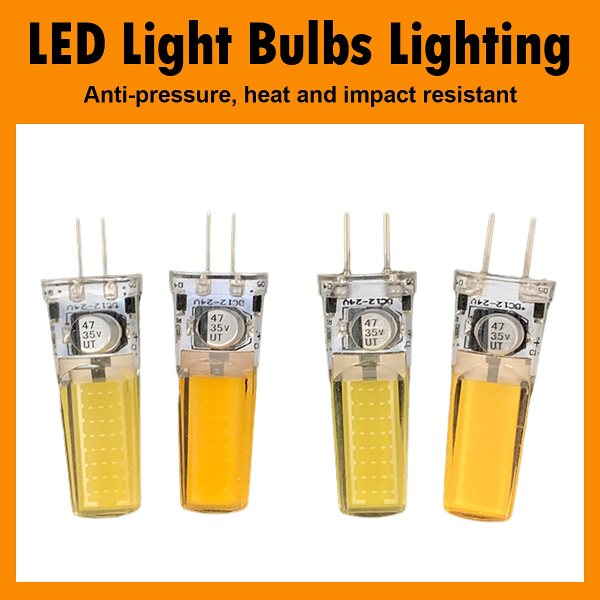 G4 Gy6.35 Led Silicone Lamp 10w Cold 360° Room Home Bulbs Clear Living Saving 2508cob Ac/dc12v Decorative Replacement Chandelier
G4 Gy6.35 Led Silicone Lamp 10w Cold 360° Room Home Bulbs Clear Living Saving 2508cob Ac/dc12v Decorative Replacement Chandelier