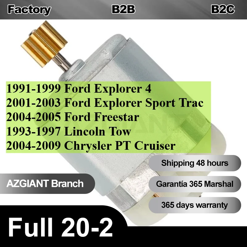 High Quality Motor for Ford Explorer4/Sport Trac Freestar Lincoln Tow Chrysler PT Cruiser Door Lock Latch Actuator Universal
High Quality Motor for Ford Explorer4/Sport Trac Freestar Lincoln Tow Chrysler PT Cruiser Door Lock Latch Actuator Universal