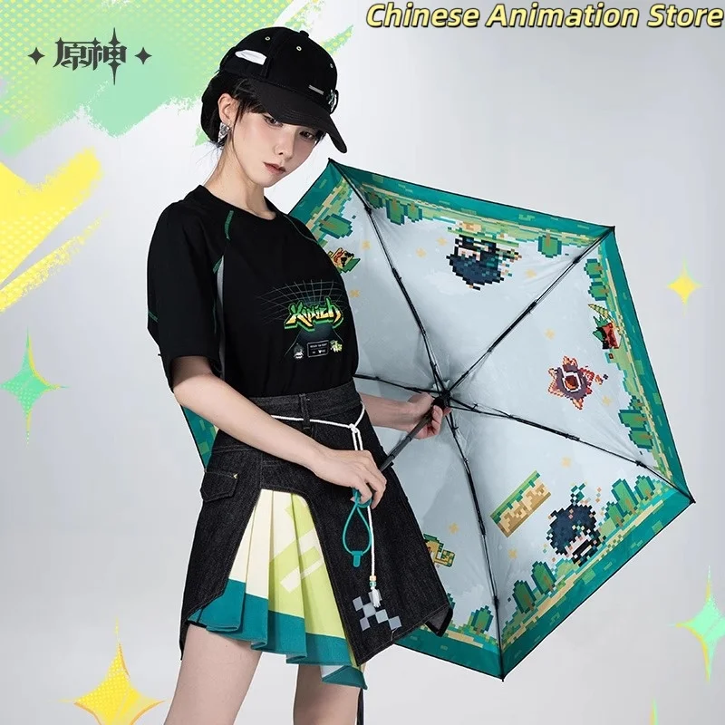 Kinich Umbrella Sunshade umbrella Mihoyo Original Genshin Impact Figure Kinich Cosplay Costume Anime Game Umbrella Birthday Gift
Kinich Umbrella Sunshade umbrella Mihoyo Original Genshin Impact Figure Kinich Cosplay Costume Anime Game Umbrella Birthday Gift