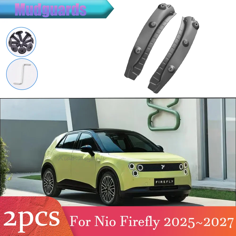For Nio Firefly 2025~2027 2026 2PCS Car Mudguard Liner Inner Side Splash Rear Wheel Splash Protection Accessories PP
For Nio Firefly 2025~2027 2026 2PCS Car Mudguard Liner Inner Side Splash Rear Wheel Splash Protection Accessories PP