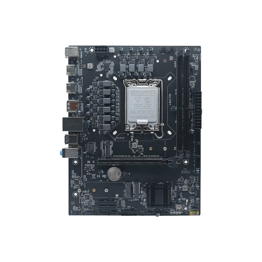 Материнская плата H610 DDR4 для настольного компьютера, память LAG1700 Pins Cpui5 12400F/12100
Материнская плата H610 DDR4 для настольного компьютера, память LAG1700 Pins Cpui5 12400F/12100