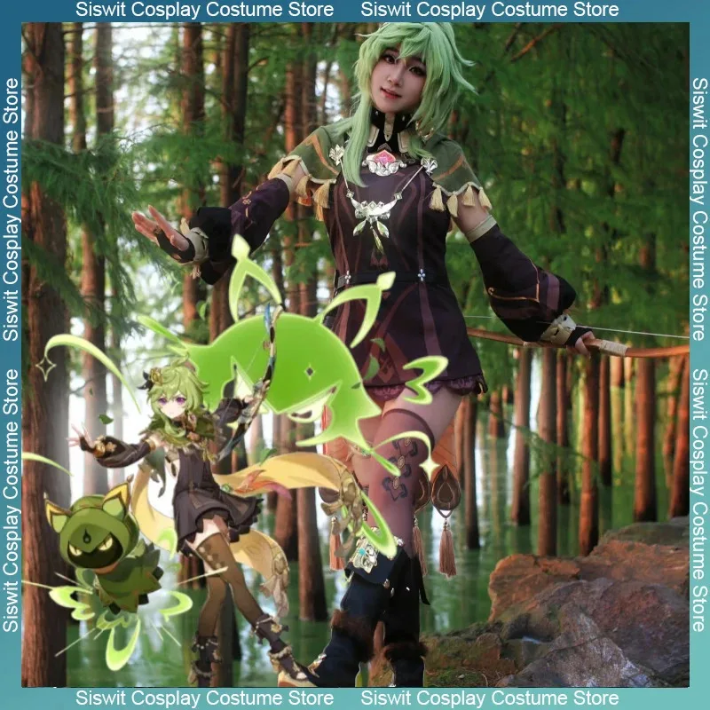 Game Genshin Impact Collei Cosplay Costume Trainee Ranger Wig Fullset Anime Stage Performance Halloween Carnival Party Roleplay
Game Genshin Impact Collei Cosplay Costume Trainee Ranger Wig Fullset Anime Stage Performance Halloween Carnival Party Roleplay