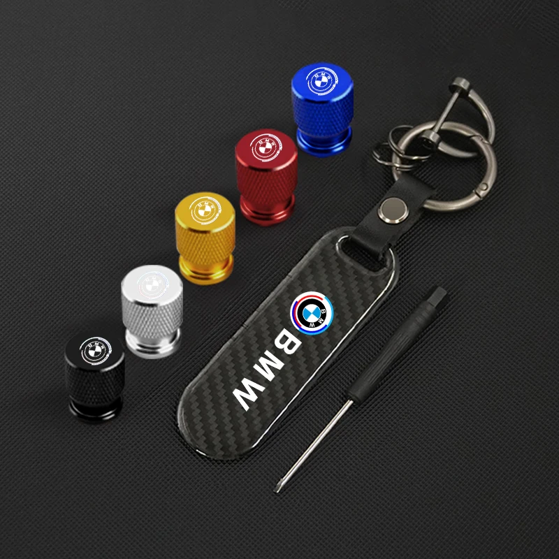 Carbon fiber Tire Valve Stems Cap Keychain Style Wheel Air Valve Cover For BMW 50th Anniversary 3 5 7 Series E83 F16 E70 Sticker
Carbon fiber Tire Valve Stems Cap Keychain Style Wheel Air Valve Cover For BMW 50th Anniversary 3 5 7 Series E83 F16 E70 Sticker