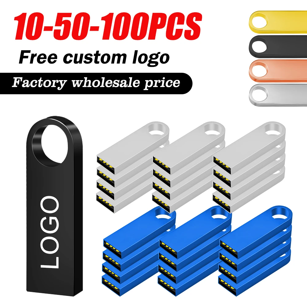 10/50/100PCS Free Custom LOGO Flash Drives Metal 64GB Free Logo Black 32GB Pen Drive 16GB Memory Stick U Disk 8GB 4GB Gifts
10/50/100PCS Free Custom LOGO Flash Drives Metal 64GB Free Logo Black 32GB Pen Drive 16GB Memory Stick U Disk 8GB 4GB Gifts