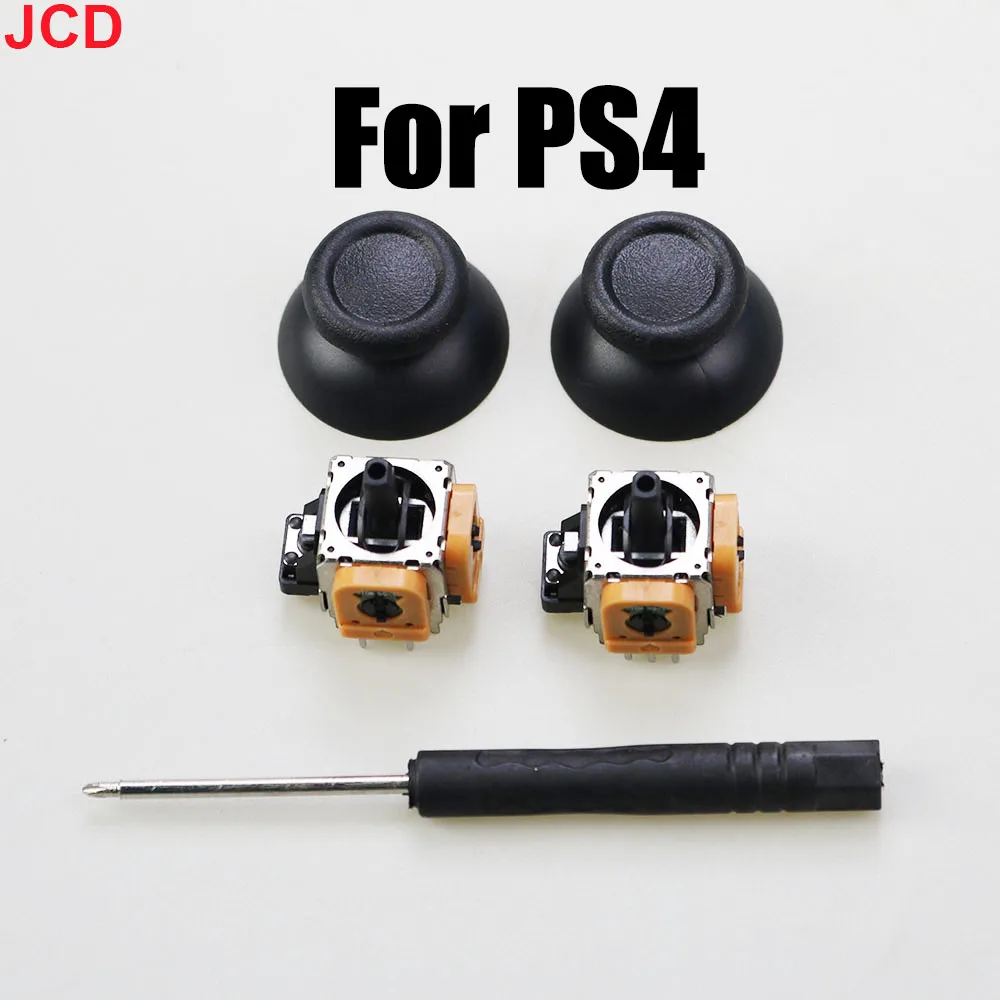 JCD 1 set 3D Analog Joystick Sensor Module Potentiometer Thumb Stick for PS4 Pro Slim Controller Repair Parts
JCD 1 set 3D Analog Joystick Sensor Module Potentiometer Thumb Stick for PS4 Pro Slim Controller Repair Parts