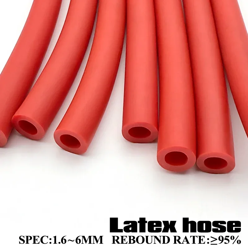 Wearproof Latex Rubber Tubing Cold Resistant Super Elastic Flexible ID 1.6-6mm Red Tube for Sports & Fitness Tension Belt
Wearproof Latex Rubber Tubing Cold Resistant Super Elastic Flexible ID 1.6-6mm Red Tube for Sports & Fitness Tension Belt