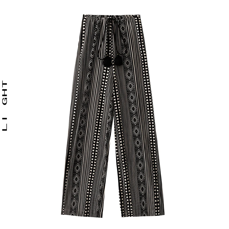Брюки с высокой талией и широкими штанинами, женские повседневные брюки для отдыха, черно-белые полосатые брюки с принтом, оригинальный дизайн, новое поступление
Брюки с высокой талией и широкими штанинами, женские повседневные брюки для отдыха, черно-белые полосатые брюки с принтом, оригинальный дизайн, новое поступление