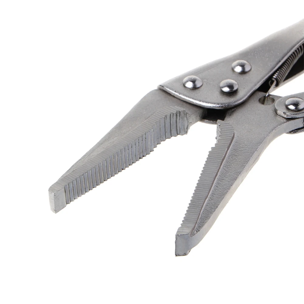 6,5-дюймовые зажимные плоскогубцы с захватом типа Vise-Grip для фиксации и удержания при работе с заклепками, сваркой, шлифовкой и механической обработкой
6,5-дюймовые зажимные плоскогубцы с захватом типа Vise-Grip для фиксации и удержания при работе с заклепками, сваркой, шлифовкой и механической обработкой