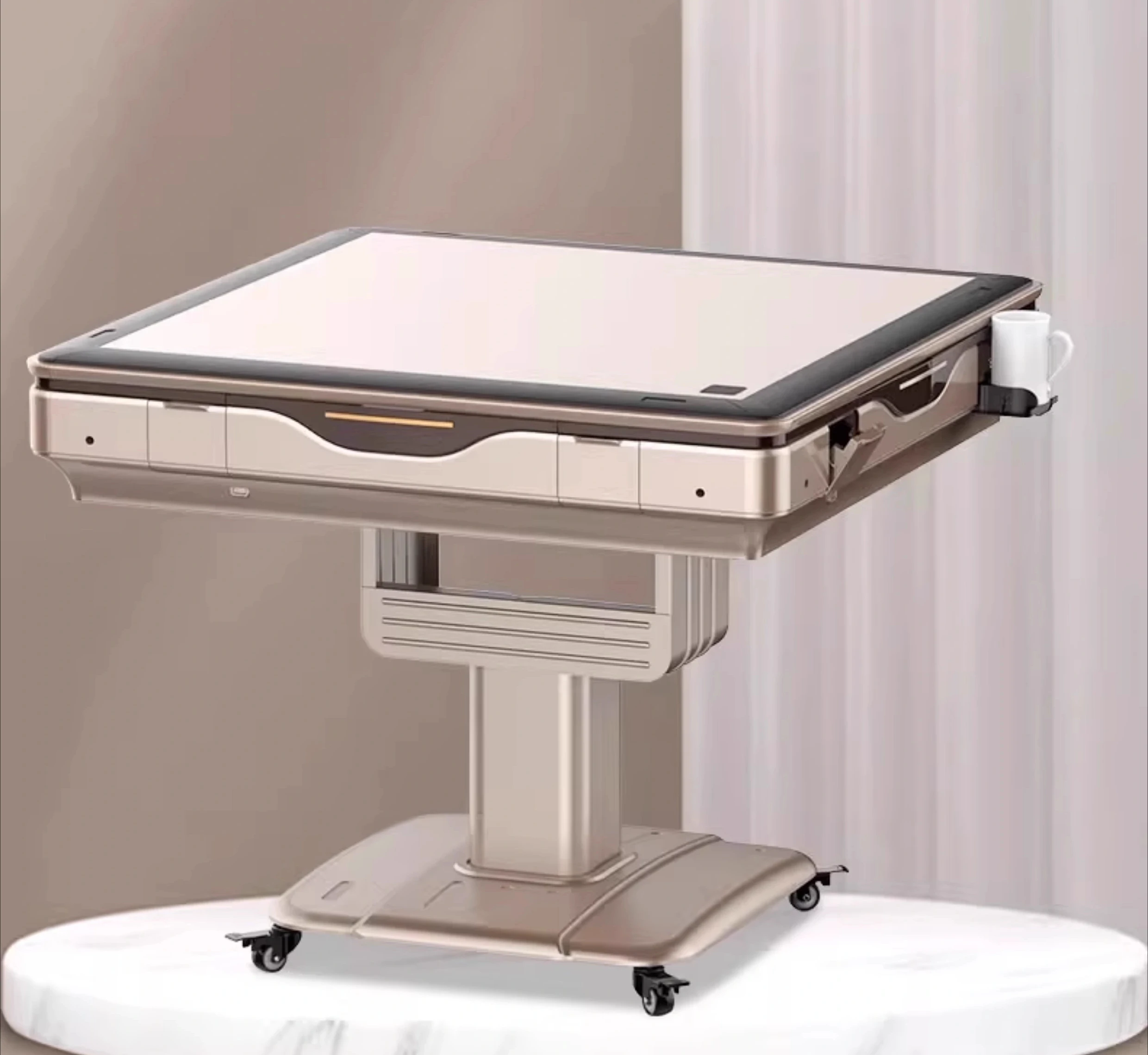 Fully automatic household dining table dual-purpose silent roller coaster mahjong table
Fully automatic household dining table dual-purpose silent roller coaster mahjong table