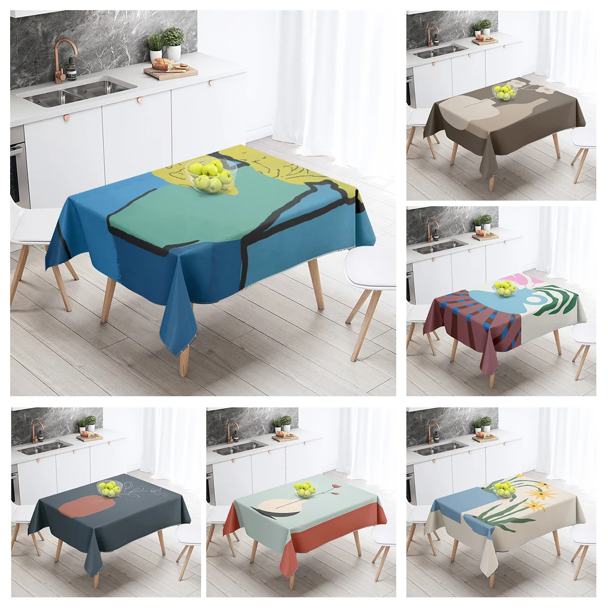 Ins Style Morandi Abstract Geometric Pattern Tablecloth Waterproof and Fade-proof Cafe Nordic Style Decorative Tablecloth
Ins Style Morandi Abstract Geometric Pattern Tablecloth Waterproof and Fade-proof Cafe Nordic Style Decorative Tablecloth