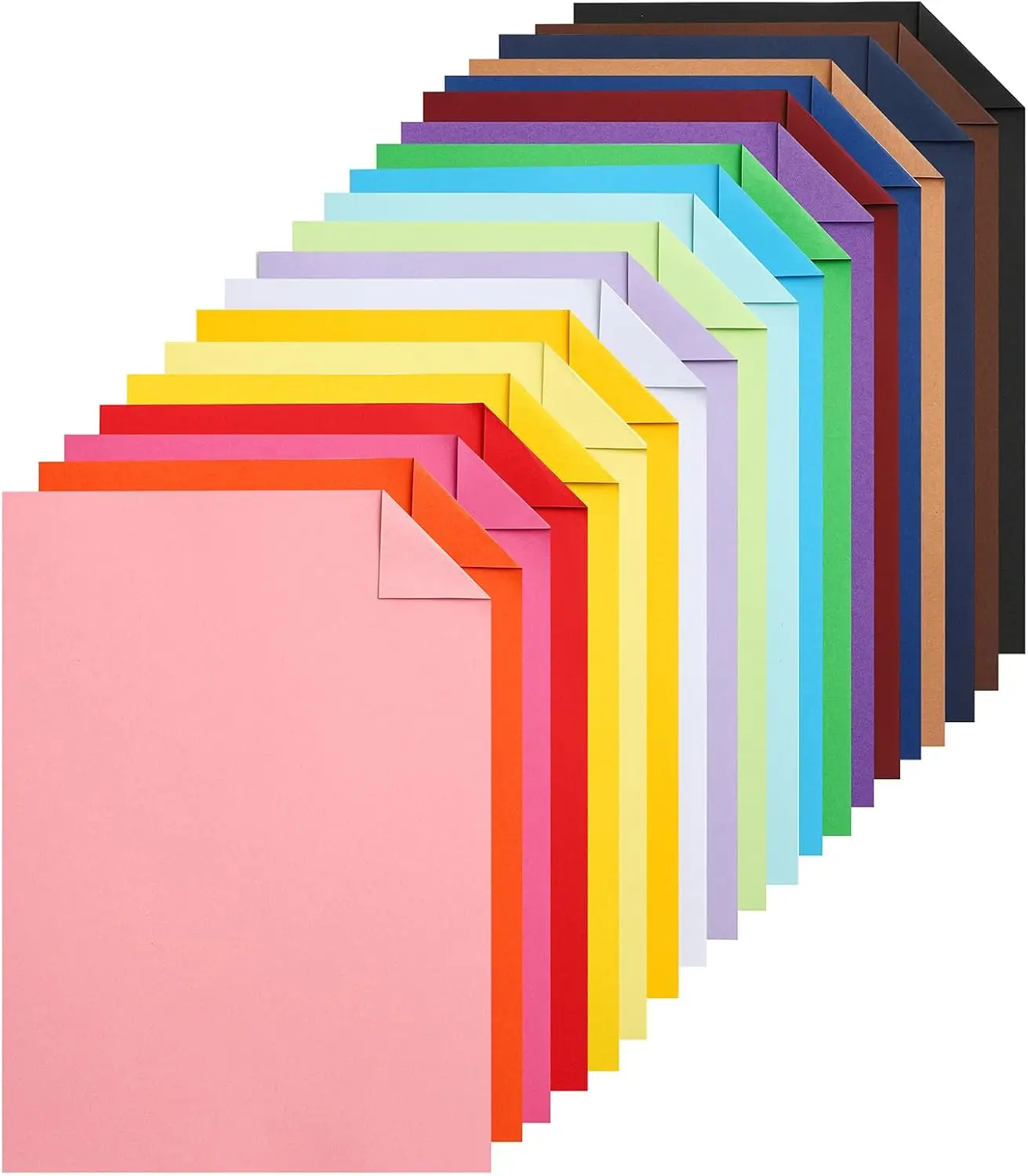 100 Sheets 20 Colors Cardstock Paper, 200gsm A4 Colored Paper for DIY Cards, Scrapbooking, Party Decor
100 Sheets 20 Colors Cardstock Paper, 200gsm A4 Colored Paper for DIY Cards, Scrapbooking, Party Decor