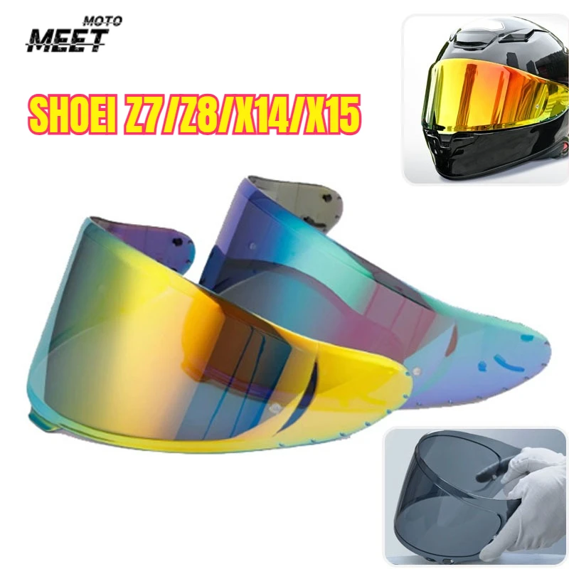 Helmet Visor for SHOEI Z7/Z8/X14/X15 Full Face Motorcycle Lens Uv Protection Waterproof Shield Capacete Moto Accessories
Helmet Visor for SHOEI Z7/Z8/X14/X15 Full Face Motorcycle Lens Uv Protection Waterproof Shield Capacete Moto Accessories