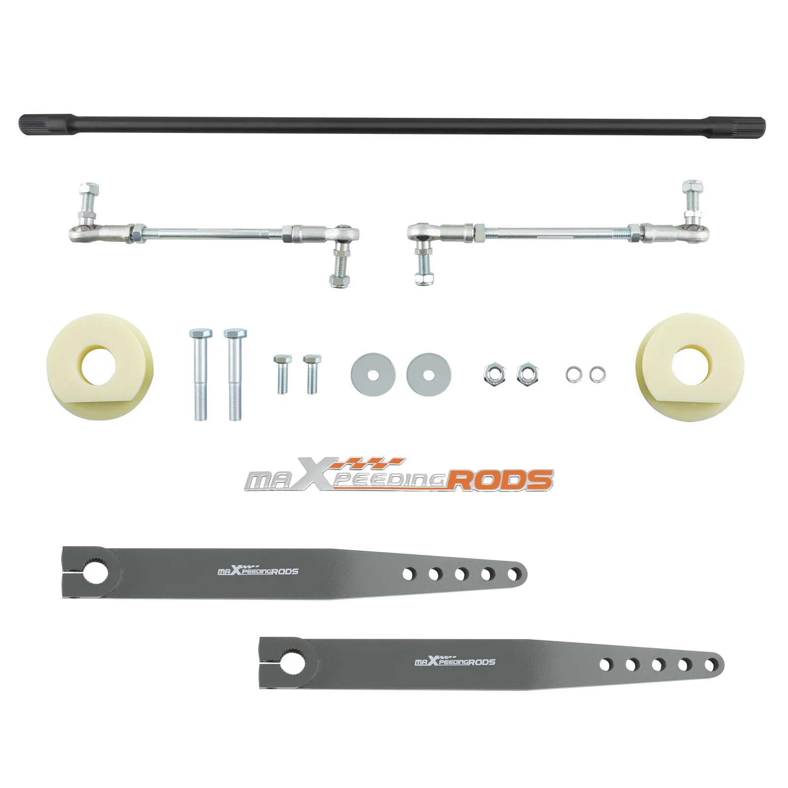 Front Sway Bar Kit w/ Steel Arms for Jeep Wrangler TJ LJ 1997-2004 2005 2006
Front Sway Bar Kit w/ Steel Arms for Jeep Wrangler TJ LJ 1997-2004 2005 2006