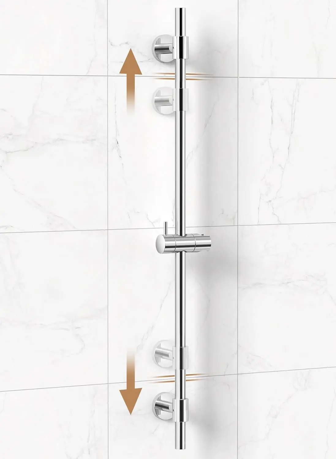 30-дюймовая цельнометаллическая душевая штанга с регулируемым держателем для лейки, нержавеющая сталь 18/8, полированная отделка
30-дюймовая цельнометаллическая душевая штанга с регулируемым держателем для лейки, нержавеющая сталь 18/8, полированная отделка