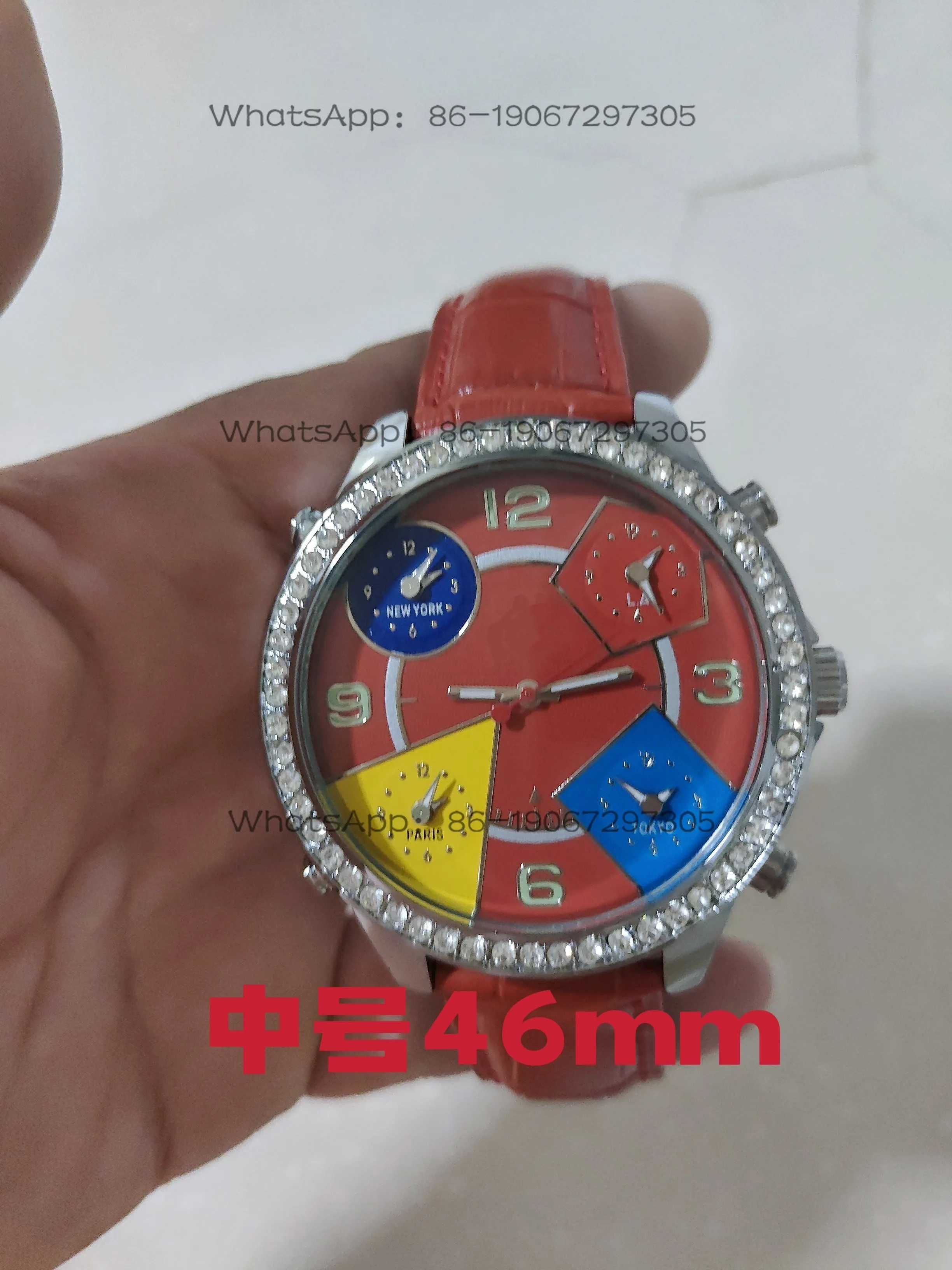 Watch Multi-movement Non-mainstream Hiphop Hip-hop Belt Girl Boy Quartz Watch
Watch Multi-movement Non-mainstream Hiphop Hip-hop Belt Girl Boy Quartz Watch
