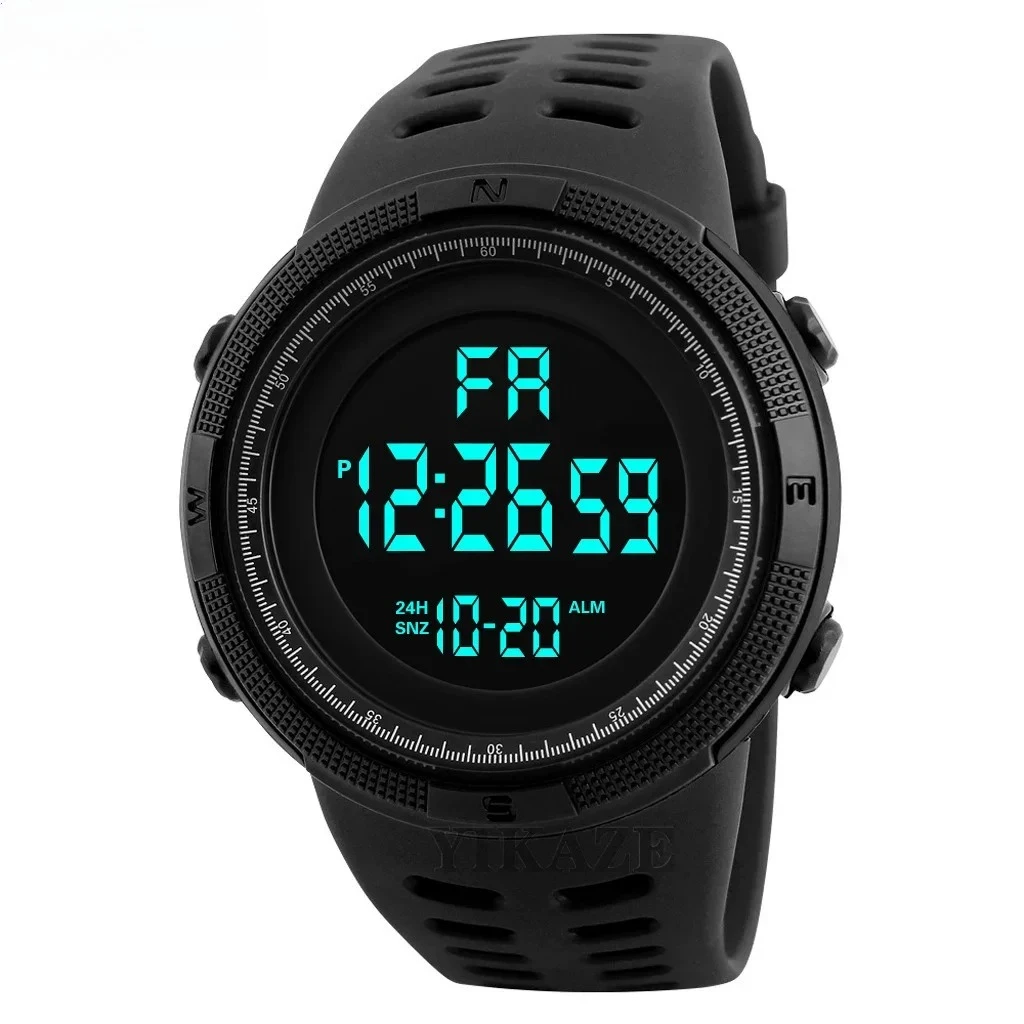 Men's Watch Sports Digital Watches for Man Big Dial Luminous Waterproof Alarm Clock Multifunction Military Electronic Wristwatch
Men's Watch Sports Digital Watches for Man Big Dial Luminous Waterproof Alarm Clock Multifunction Military Electronic Wristwatch