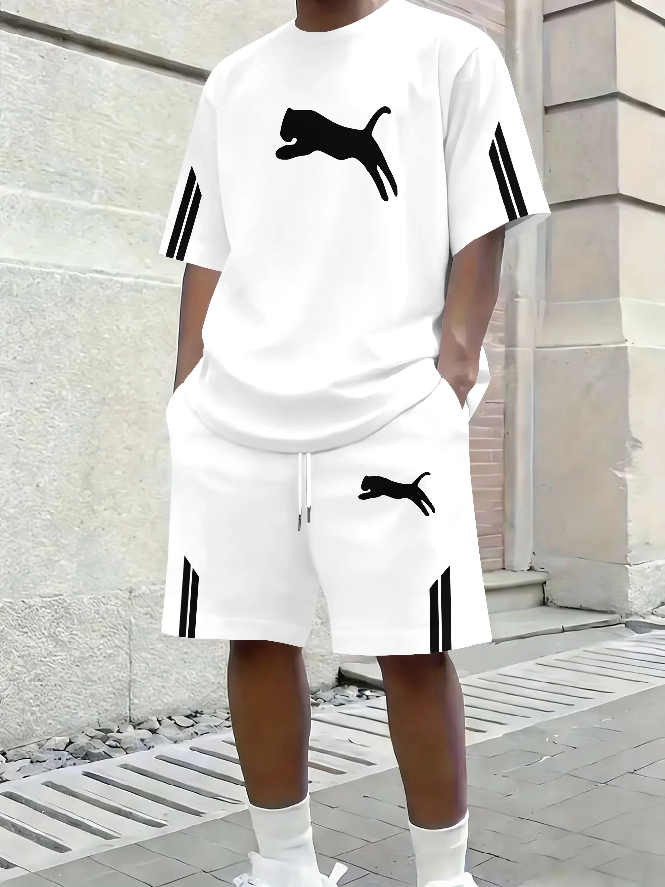 2026 Hot Sale Men's Short-sleeved 3d T-Shirt Set - Polo Shirt with Shorts Set Two-piece Casual and Fashionable Sports Outfit
2026 Hot Sale Men's Short-sleeved 3d T-Shirt Set - Polo Shirt with Shorts Set Two-piece Casual and Fashionable Sports Outfit