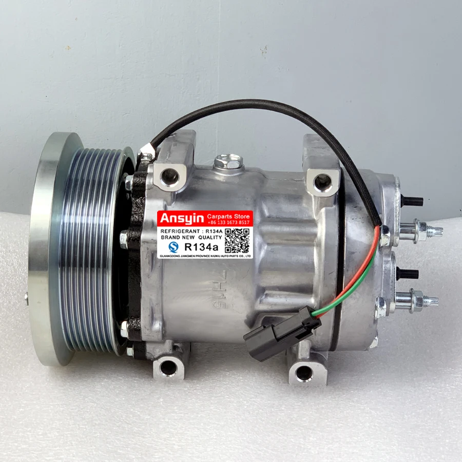SD7H15 AC Compressor For Caterpillar 70-1-0004 3201291 320-1291 54095 4095 4095U1 54095 4095 AA7H15AA 3389100 4720559 472-0559
SD7H15 AC Compressor For Caterpillar 70-1-0004 3201291 320-1291 54095 4095 4095U1 54095 4095 AA7H15AA 3389100 4720559 472-0559