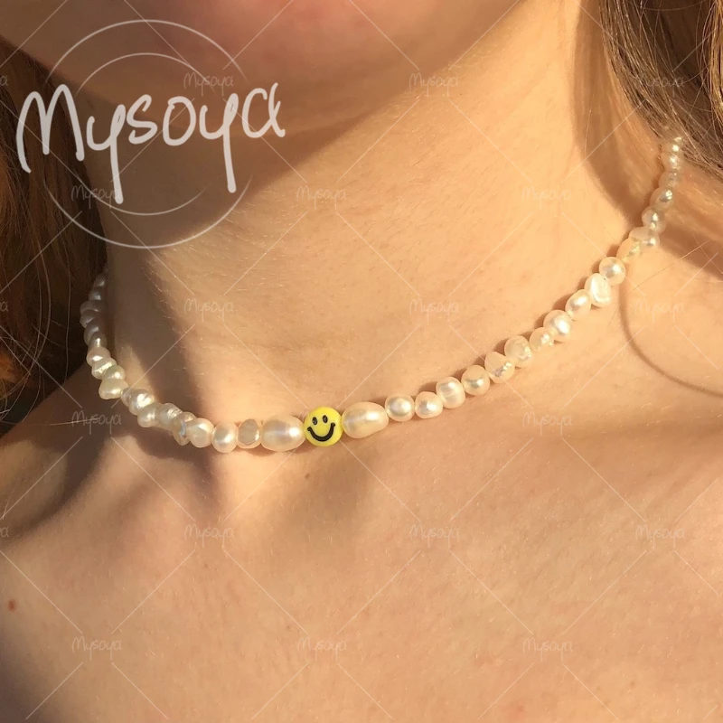 MYSOYA 5-6mm White Freshwater Pearl Necklace for Party Birthday/Anniversary/Wedding/Mother's Day Gift A0454
MYSOYA 5-6mm White Freshwater Pearl Necklace for Party Birthday/Anniversary/Wedding/Mother's Day Gift A0454