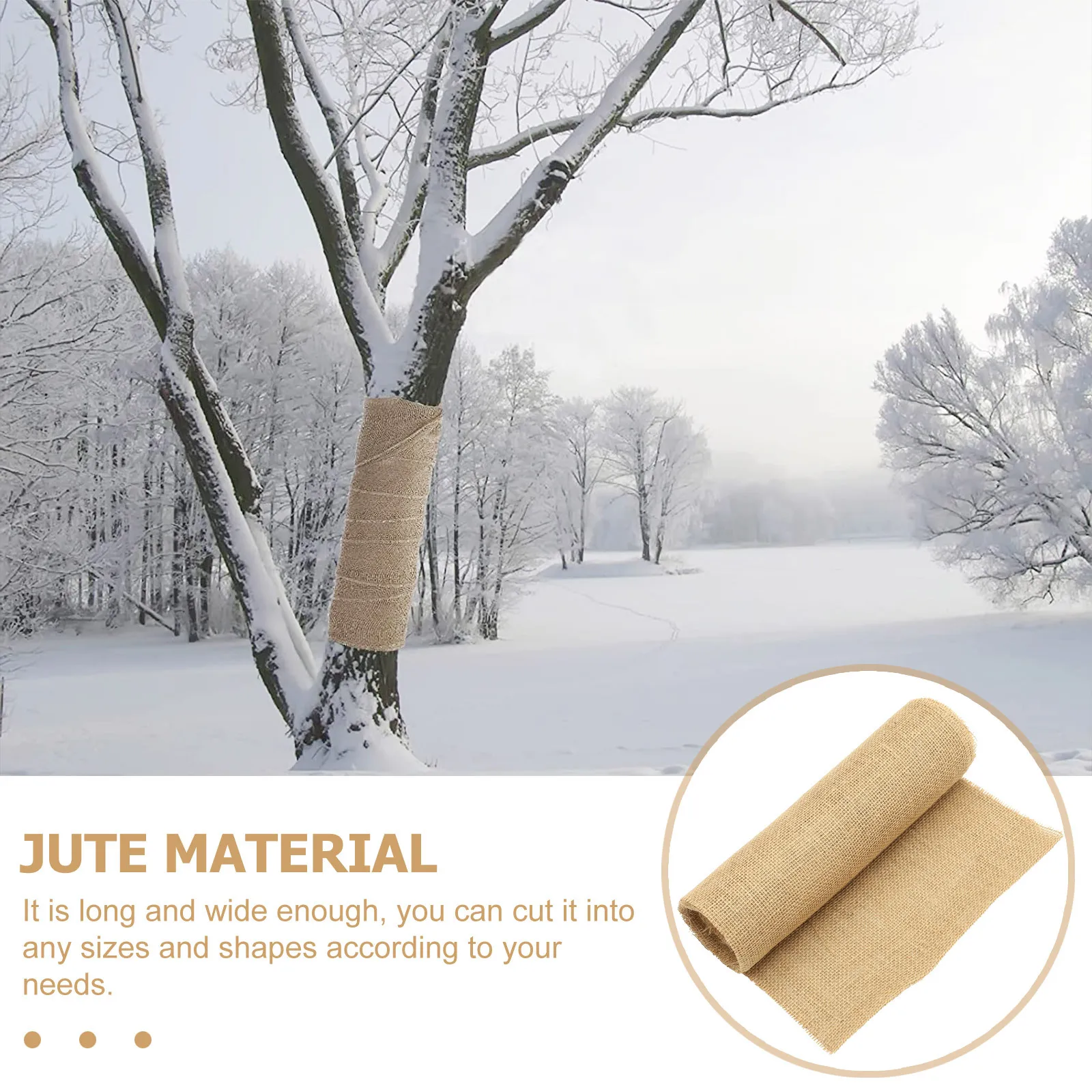 1 Roll Tree Wrap Cloth Thick Warm-Keeping Wrapper Wind-Proof Winter Protection Cover Tree Protector Bandages for Garden Plant
1 Roll Tree Wrap Cloth Thick Warm-Keeping Wrapper Wind-Proof Winter Protection Cover Tree Protector Bandages for Garden Plant
