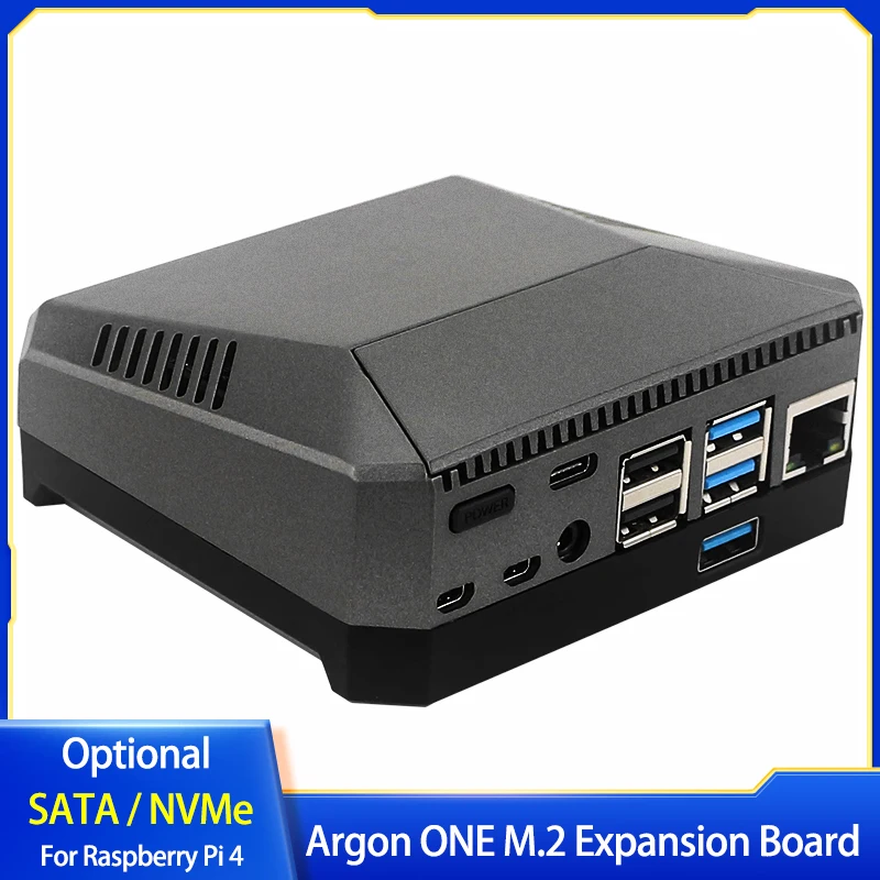 Плата расширения Argon ONE M.2 USB 3.0 для подключения M.2 SATA NVMe SSD, адаптер-база для Argon ONE V2 и Raspberry Pi 4
Плата расширения Argon ONE M.2 USB 3.0 для подключения M.2 SATA NVMe SSD, адаптер-база для Argon ONE V2 и Raspberry Pi 4