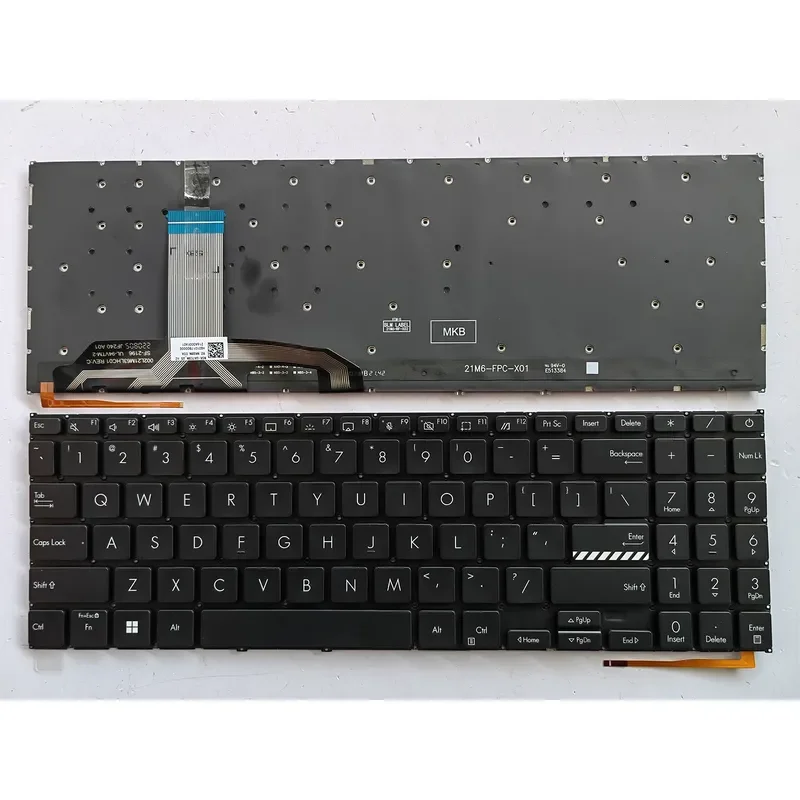 Keyboard for US RU X1502 X1502ZA X1502VA X1603Z X1603ZA M1503Q M1603Q X1605V M1502
Keyboard for US RU X1502 X1502ZA X1502VA X1603Z X1603ZA M1503Q M1603Q X1605V M1502