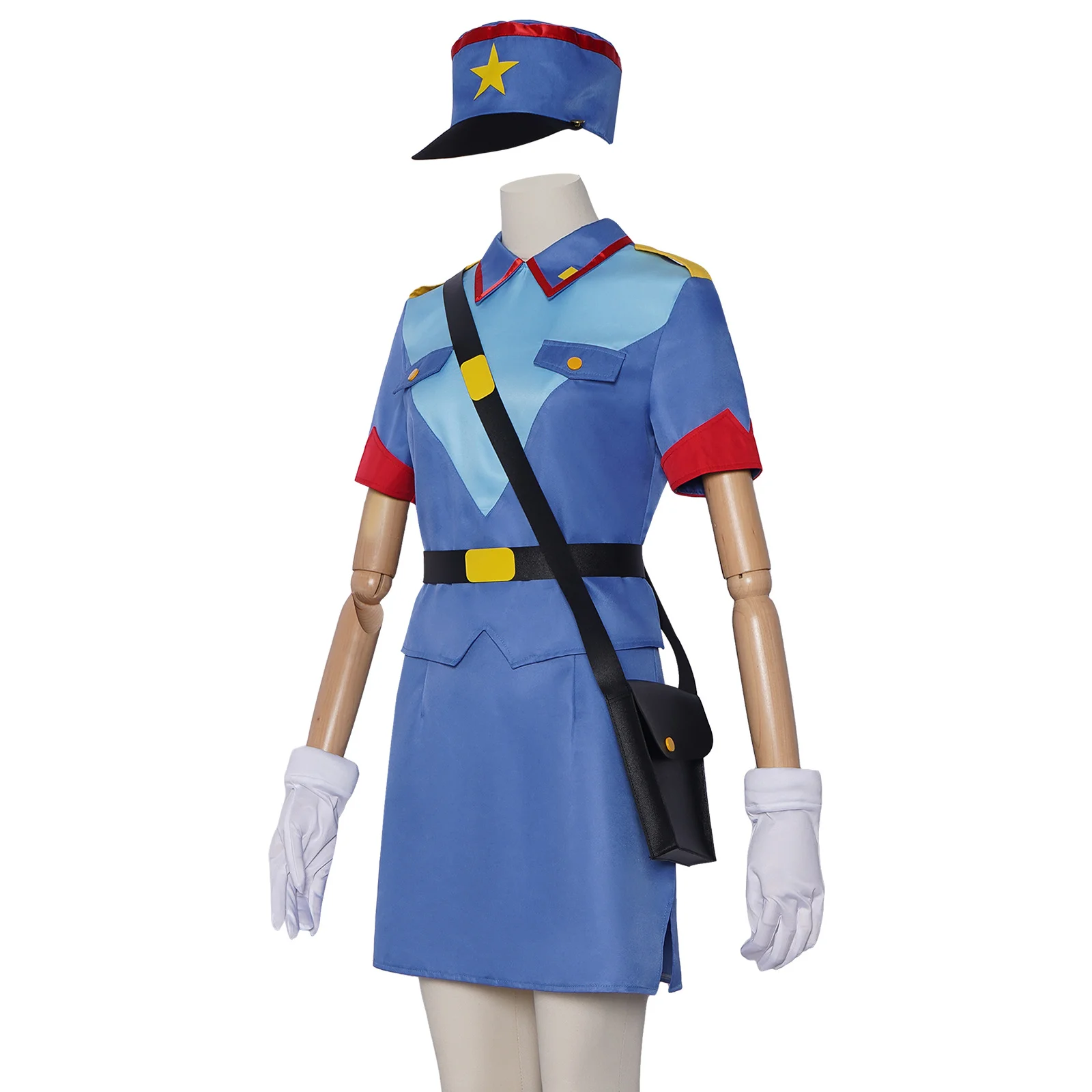 Anime Officer Jenny Cosplay Uniform Dress Costume Halloween Christmas Comic con Girls Woman Disguise Performance Wear
Anime Officer Jenny Cosplay Uniform Dress Costume Halloween Christmas Comic con Girls Woman Disguise Performance Wear