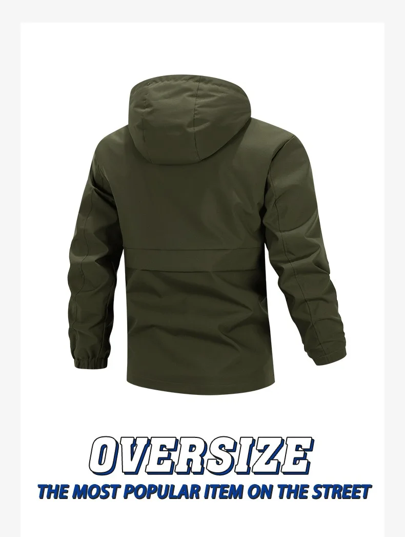 2026 Men Jacket High Quality Hooded Outdoor Adventure Windproof Motorcycle Jackets Solid Color Hiking Lightweight Autumn Coat
2026 Men Jacket High Quality Hooded Outdoor Adventure Windproof Motorcycle Jackets Solid Color Hiking Lightweight Autumn Coat