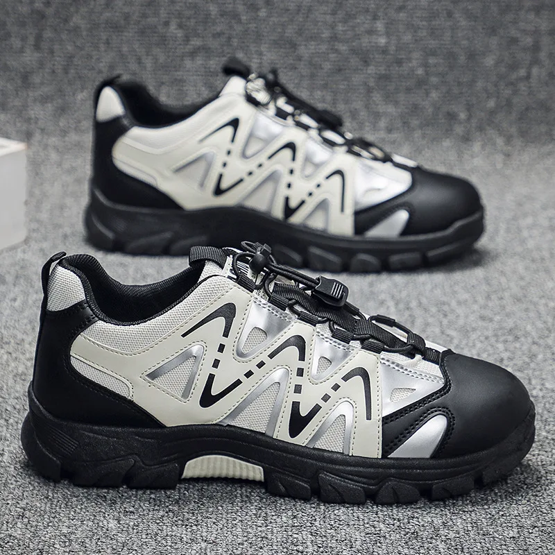 Fashion Men's Sneakers Outdoor Hiking Men's Sports Shoes Anti-Slip Casual Running Shoes Wear-resistant Comfortable Walking Shoe
Fashion Men's Sneakers Outdoor Hiking Men's Sports Shoes Anti-Slip Casual Running Shoes Wear-resistant Comfortable Walking Shoe