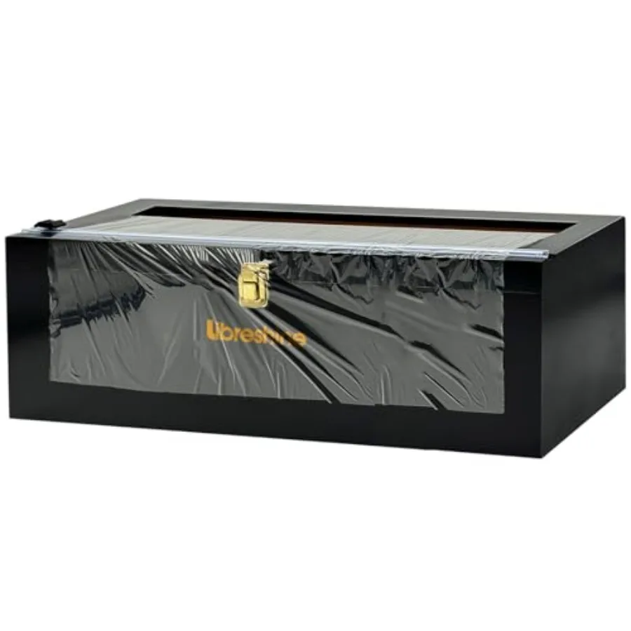 18 Inch Plastic Wrap Dispenser with Slide Cutter and Roller, Heavy Duty Commercial Film Wrap Holder for 3000Feet Food Service C
18 Inch Plastic Wrap Dispenser with Slide Cutter and Roller, Heavy Duty Commercial Film Wrap Holder for 3000Feet Food Service C