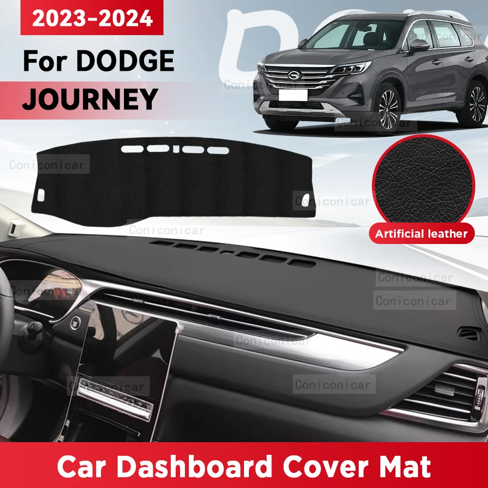 Для DODGE JOURNEY 2023 2024, чехол для приборной панели автомобиля, коврик от солнца, коврик для предотвращения света, коврик для инструмента, защитный ковер, аксессуары
Для DODGE JOURNEY 2023 2024, чехол для приборной панели автомобиля, коврик от солнца, коврик для предотвращения света, коврик для инструмента, защитный ковер, аксессуары