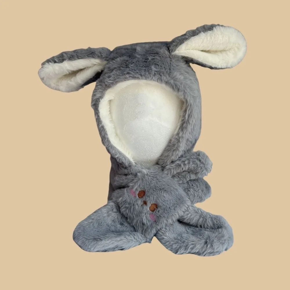 Милая плюшевая интегрированная шапка, шарф, комплект, теплая ветрозащитная утеплитель для шеи, морозостойкая шапка для защиты ушей, осень и зима
Милая плюшевая интегрированная шапка, шарф, комплект, теплая ветрозащитная утеплитель для шеи, морозостойкая шапка для защиты ушей, осень и зима