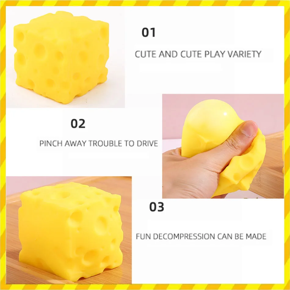 1-20 шт. Гигантский антистрессовый мячик-кубик в форме сыра, формуемый, не прыгающий, сенсорный, для снятия стресса, гаджет, подарок, 5/10/12 см
1-20 шт. Гигантский антистрессовый мячик-кубик в форме сыра, формуемый, не прыгающий, сенсорный, для снятия стресса, гаджет, подарок, 5/10/12 см
