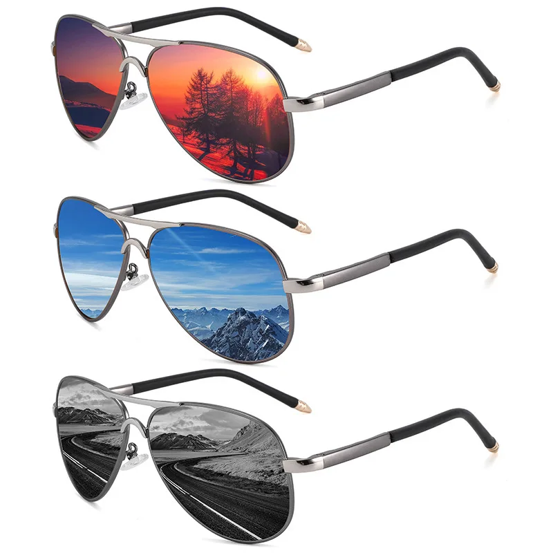 Amazon quality stainless steel metal polarized toad glasses fashion pilot sunglasses outdoor fishing driving glasses
Amazon quality stainless steel metal polarized toad glasses fashion pilot sunglasses outdoor fishing driving glasses